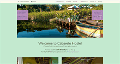 Desktop Screenshot of cabaretehostel.com