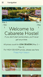 Mobile Screenshot of cabaretehostel.com